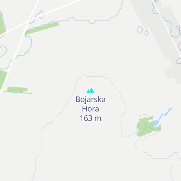 Map of Bojarska Hora
