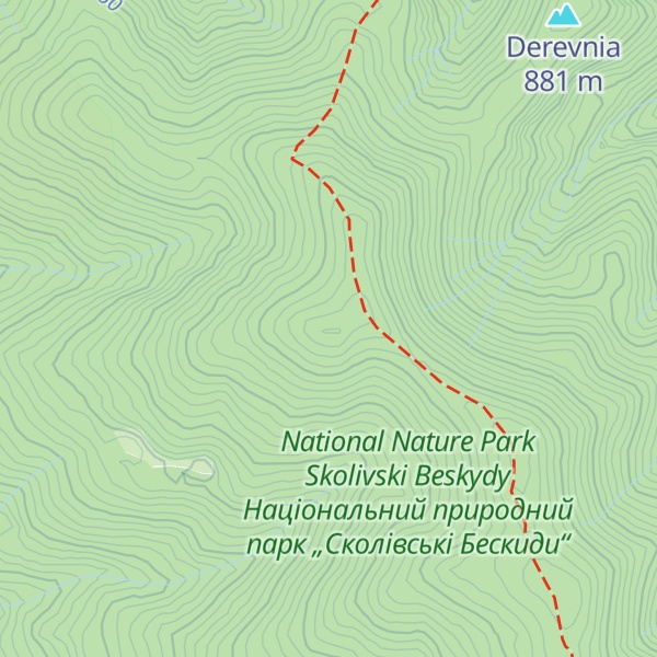 Map of Shchavyna