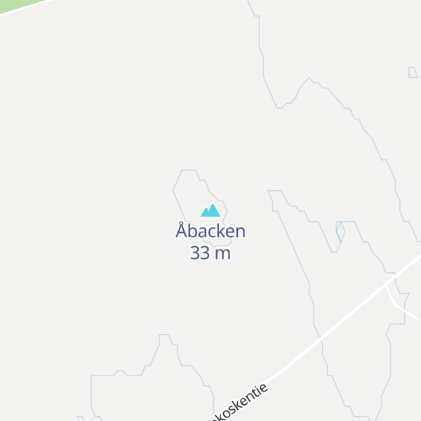 Map of Åbacken