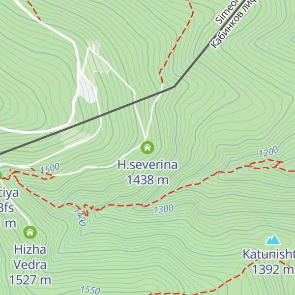 Map of H.severina