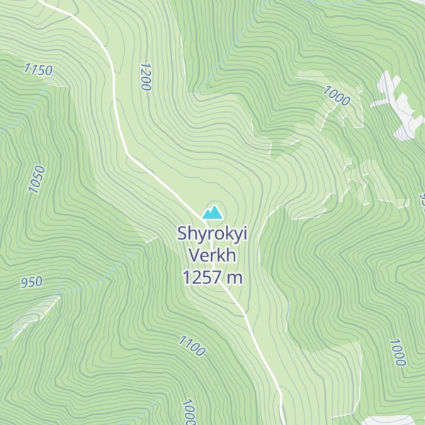 Map of Shyrokyi Verkh