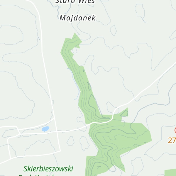 Map of Góry Majdańskie