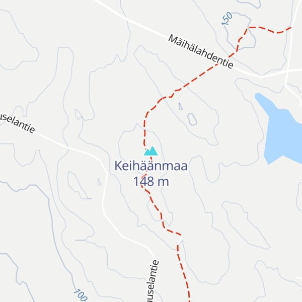 Map of Keihäänmaa