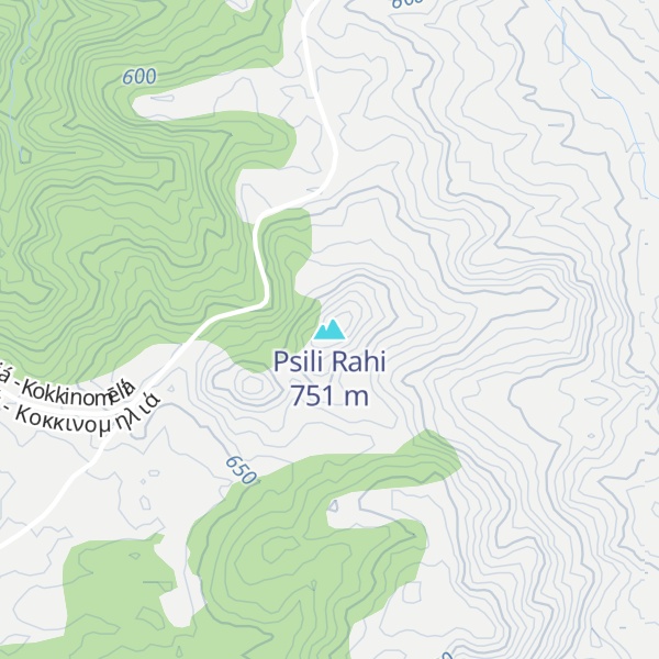 Map of Psili Rahi