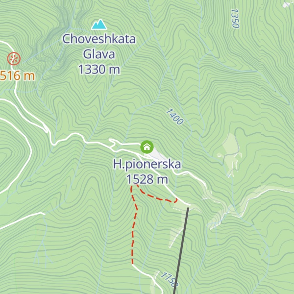 Map of H.pionerska