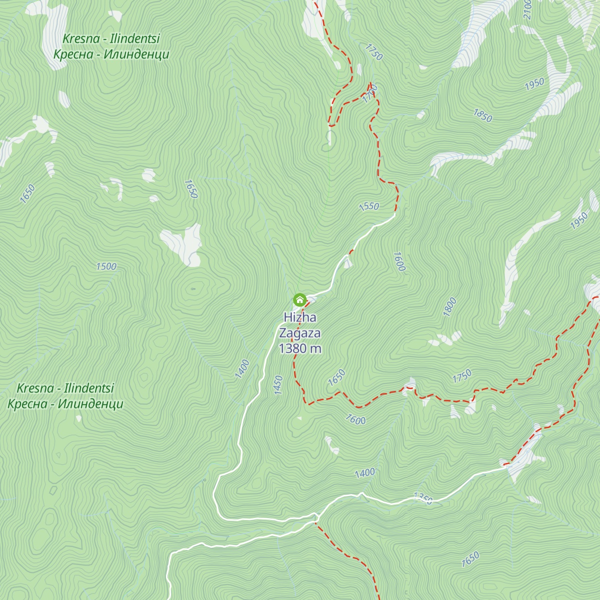Hizha Zagaza map