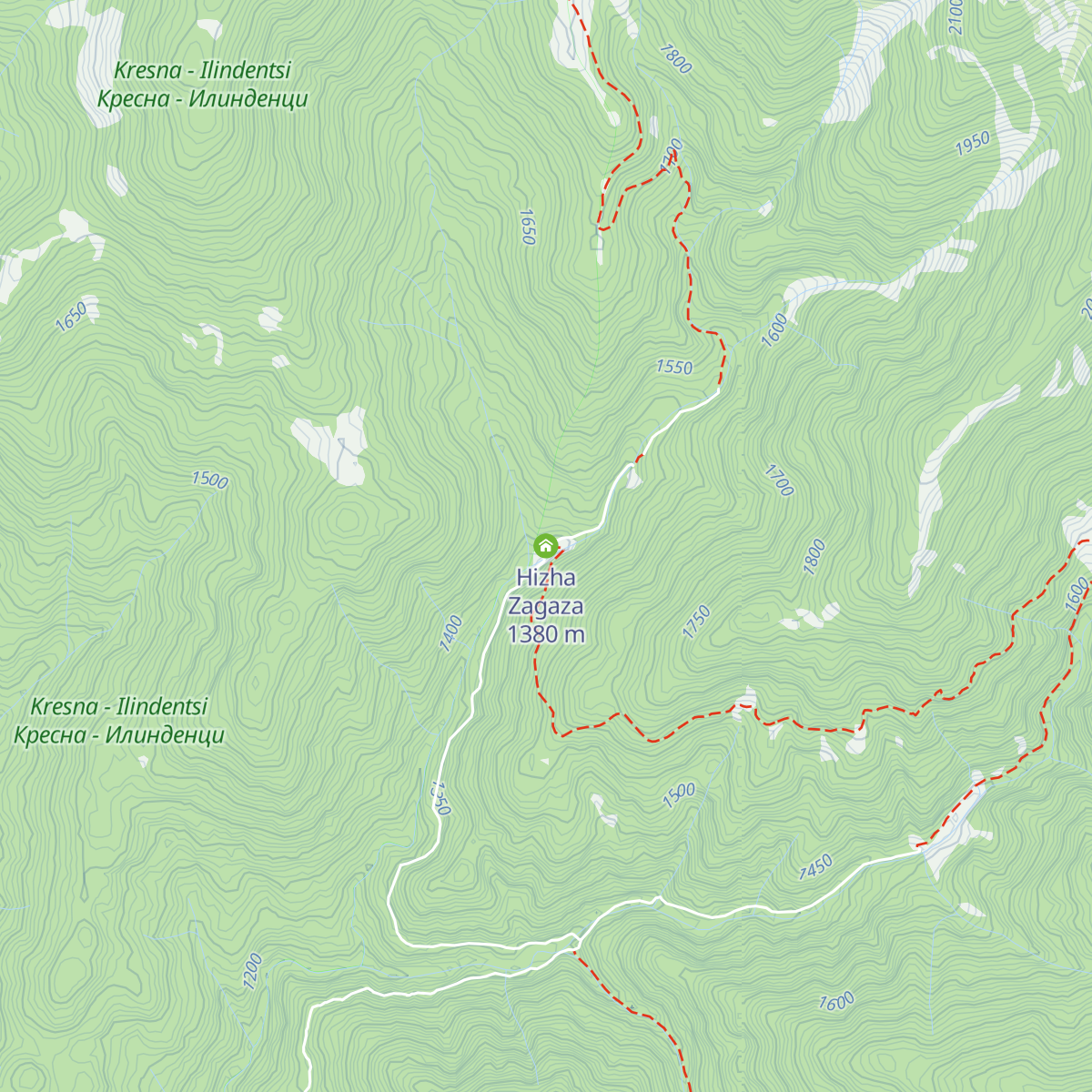 Hizha Zagaza map