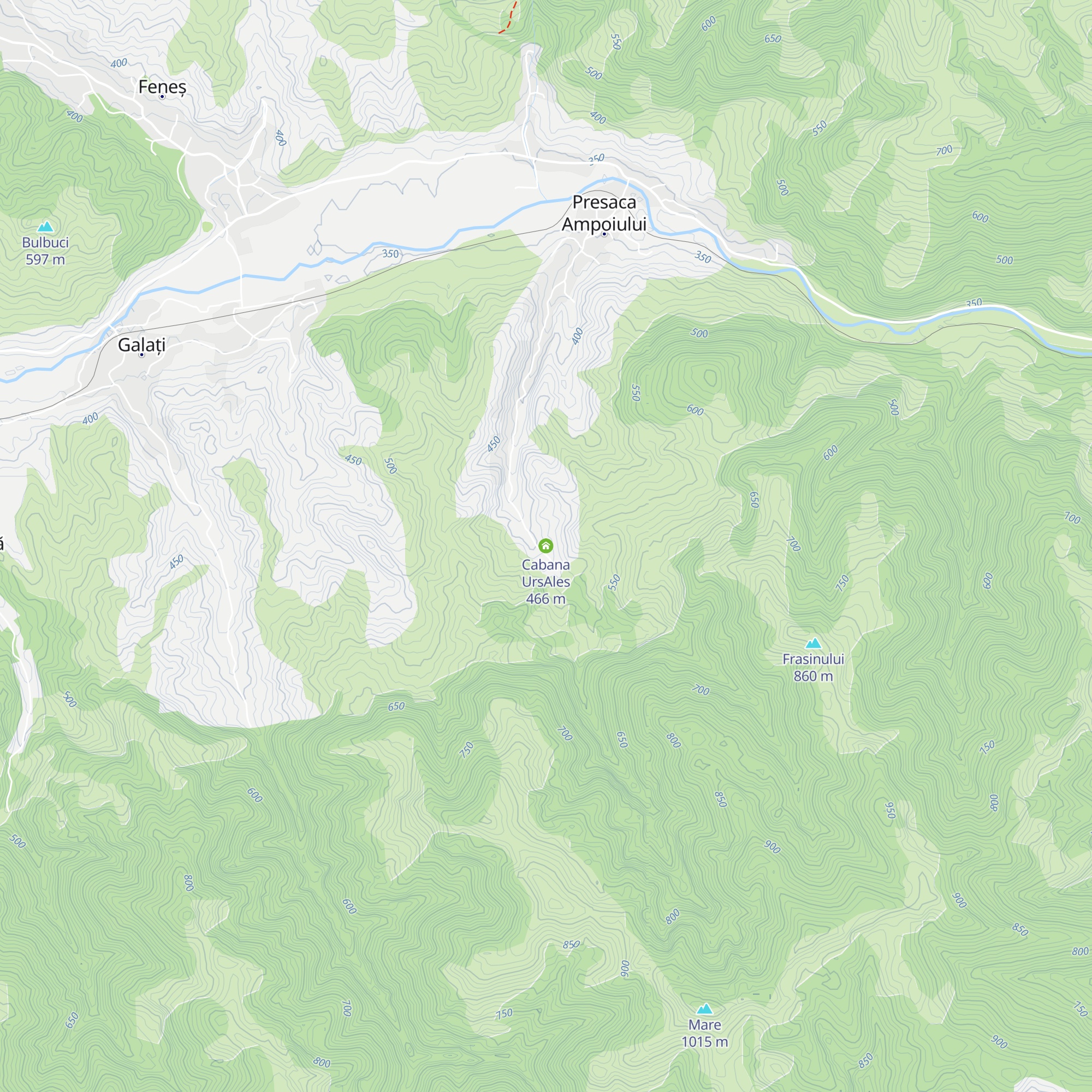 Cabana UrsAles map