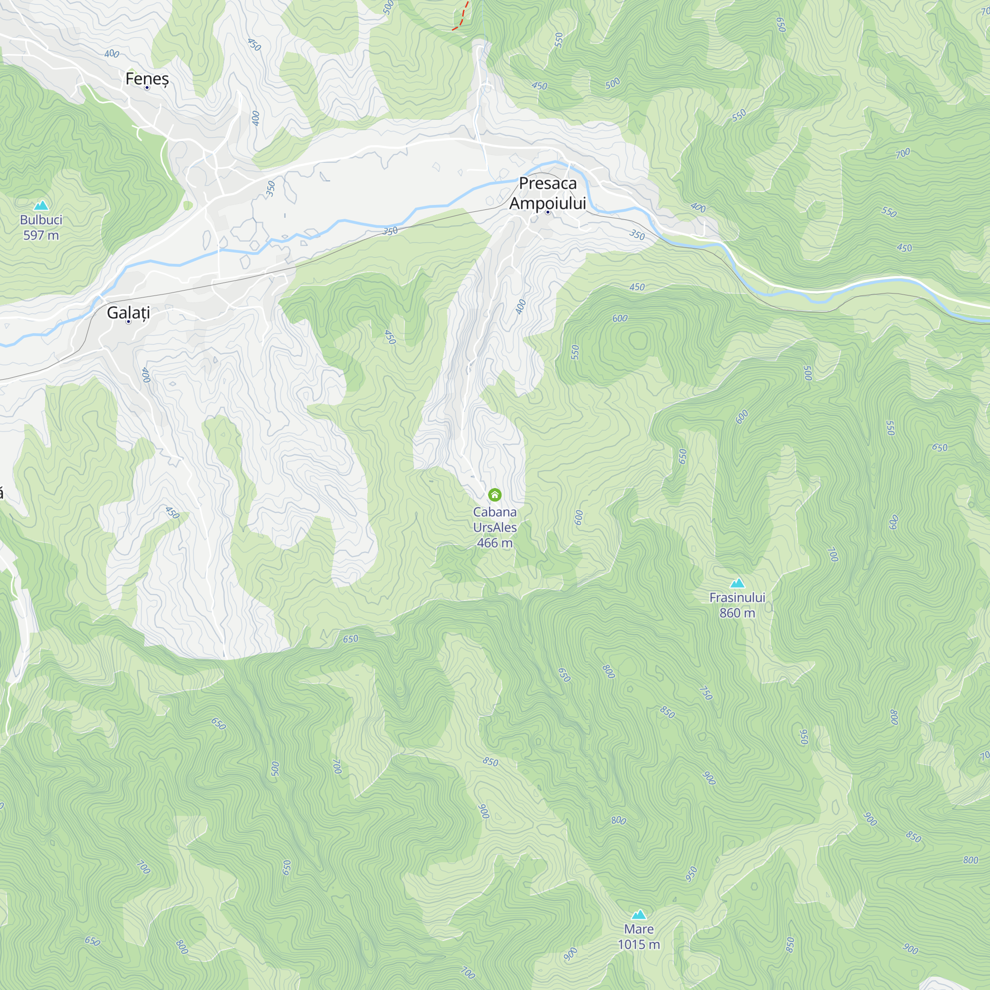 Cabana UrsAles map