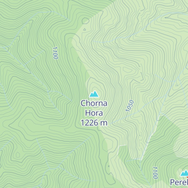 Map of Chorna Hora