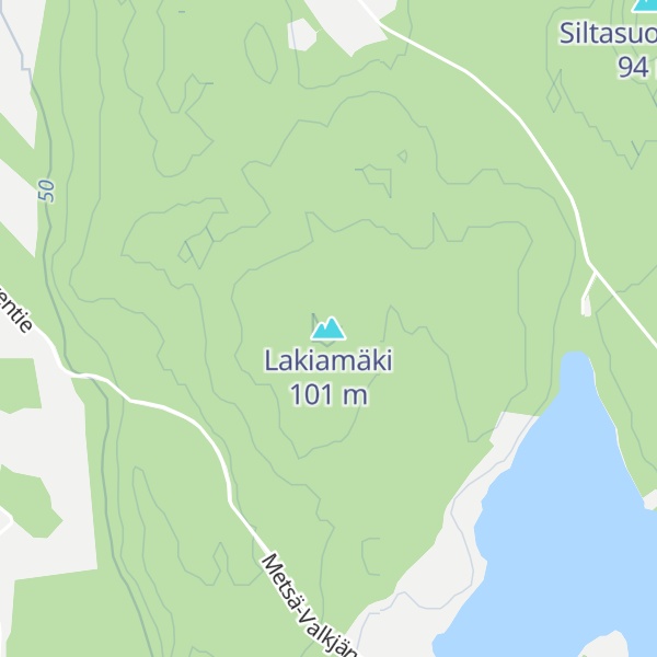 Map of Lakiamäki