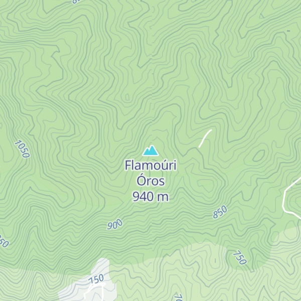 Map of Flamoúri Óros