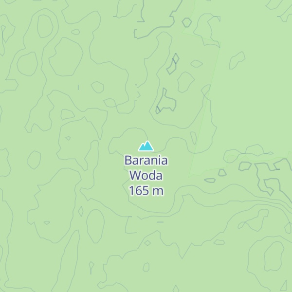 Map of Barania Woda