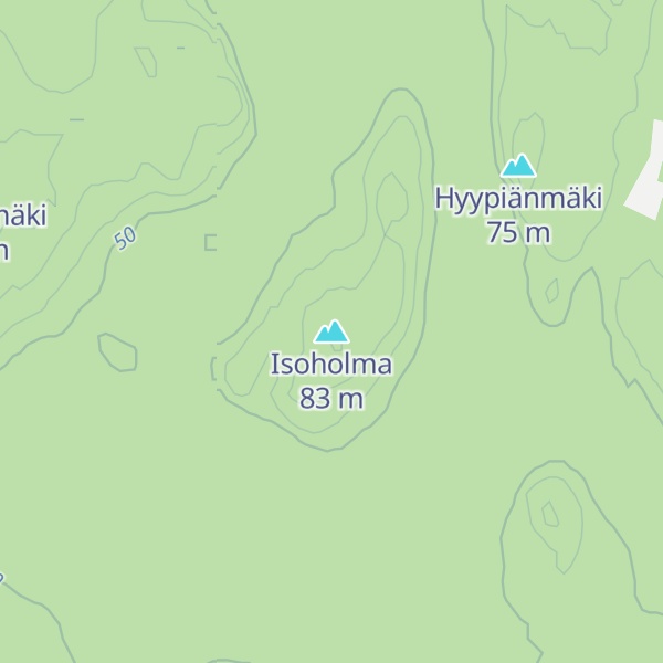 Map of Isoholma