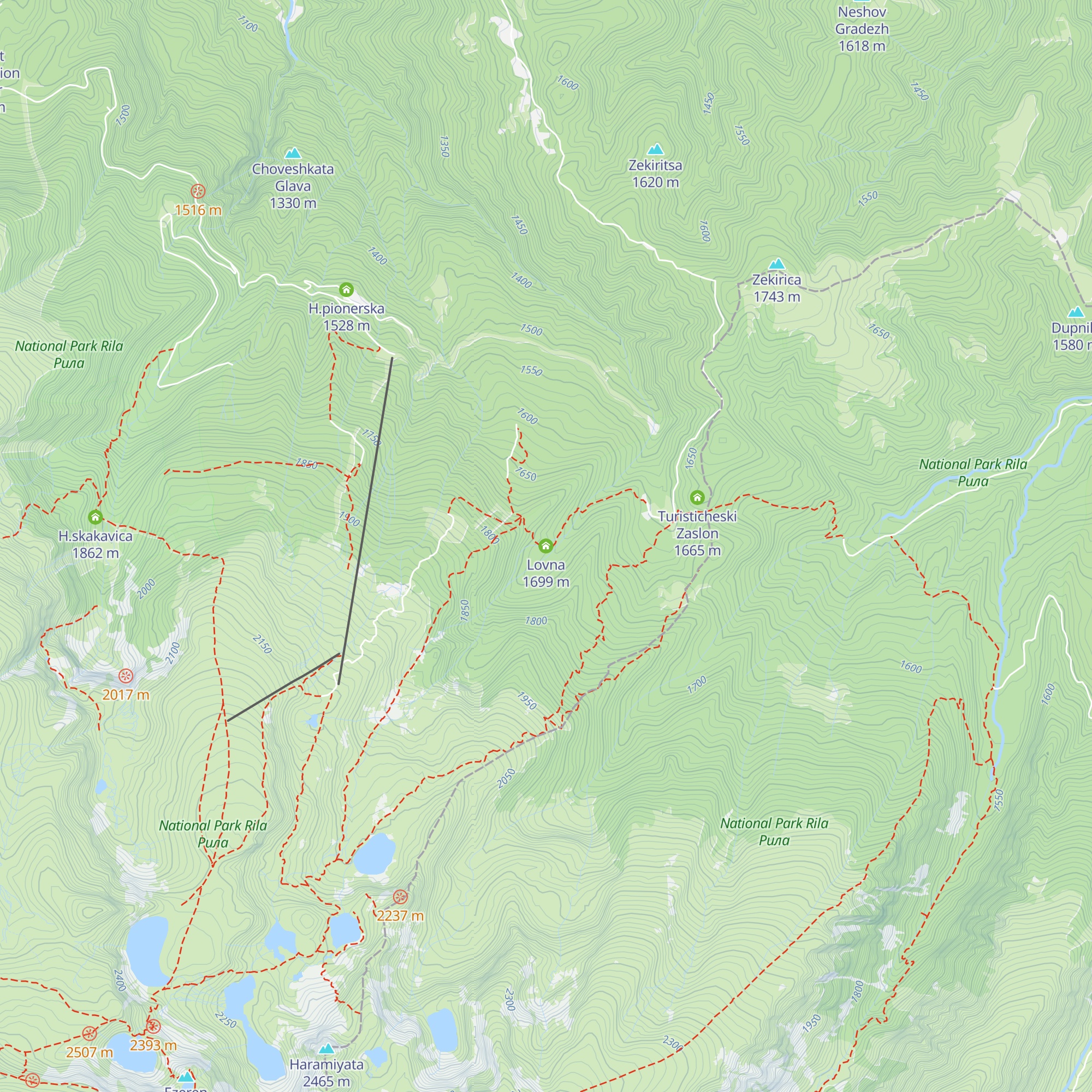 Lovna map