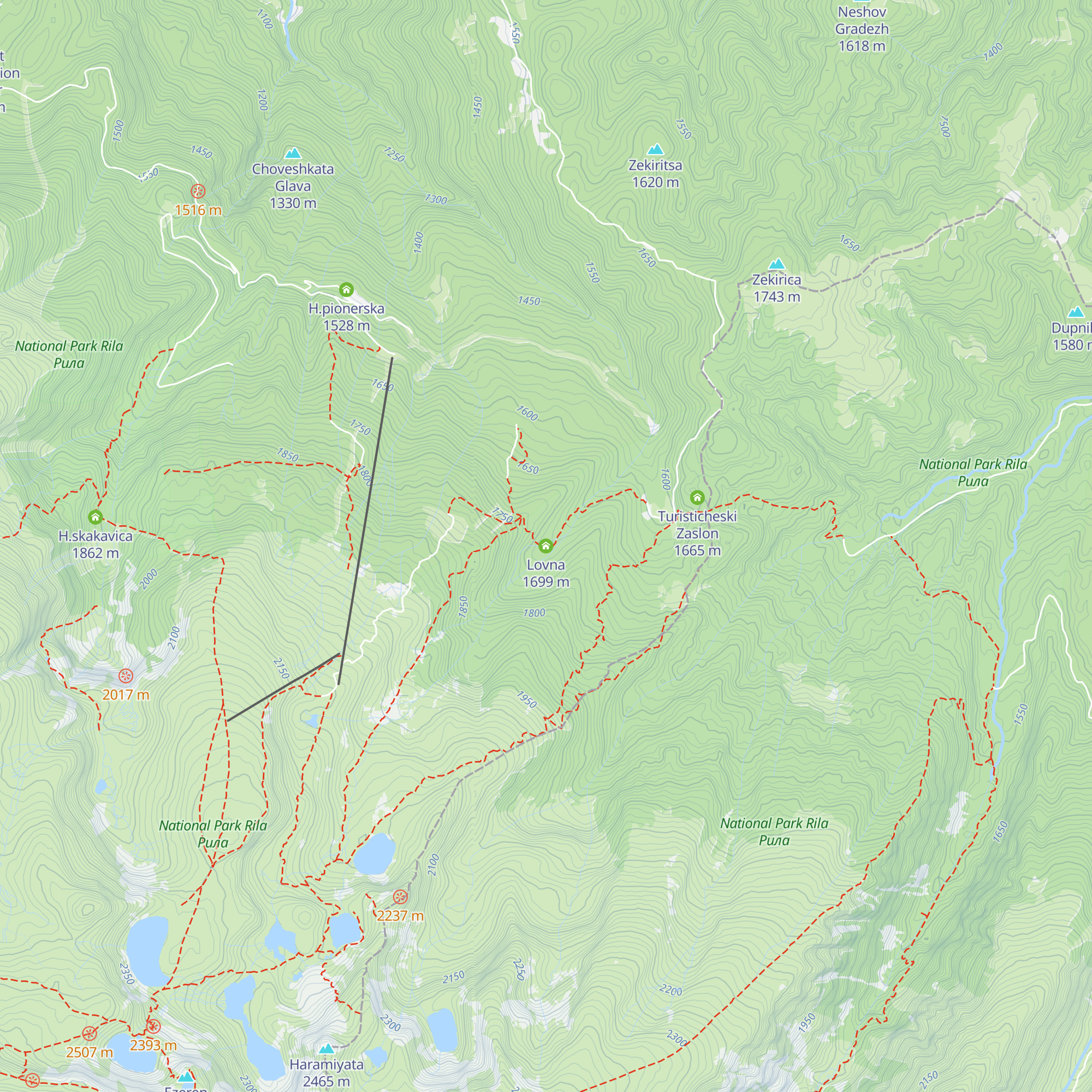 Lovna map
