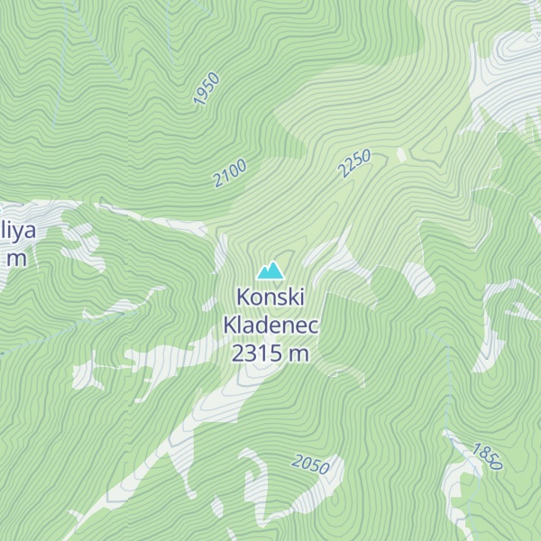 Map of Konski Kladenec