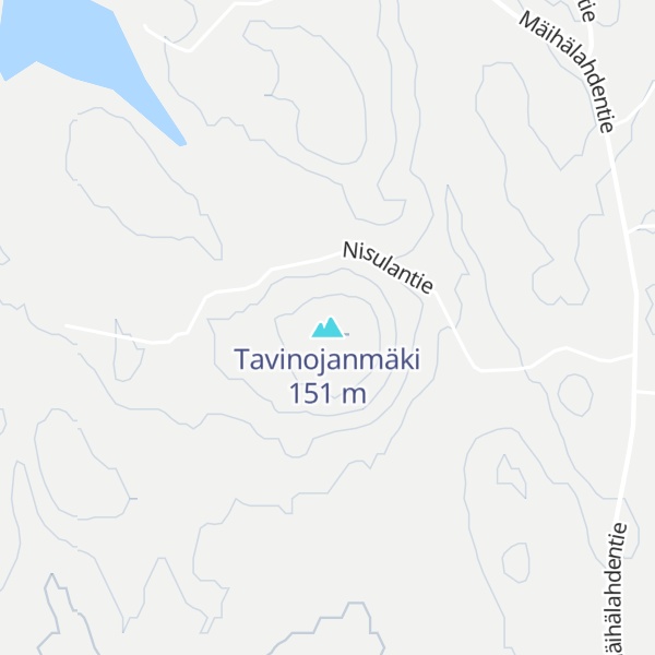 Map of Tavinojanmäki