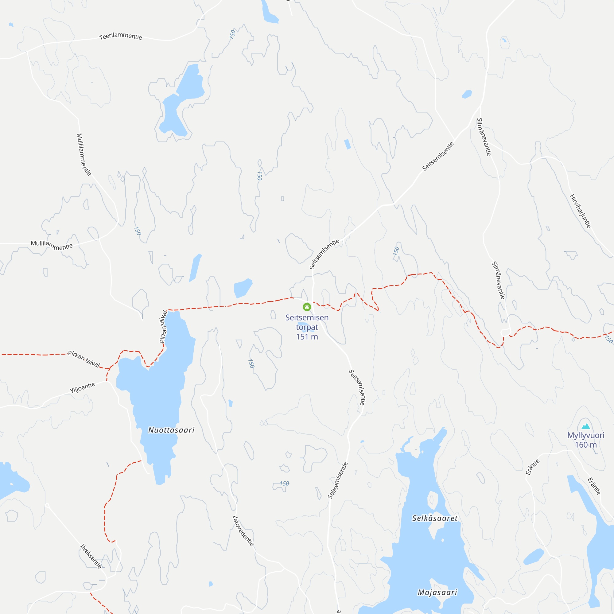 Seitsemisen torpat map