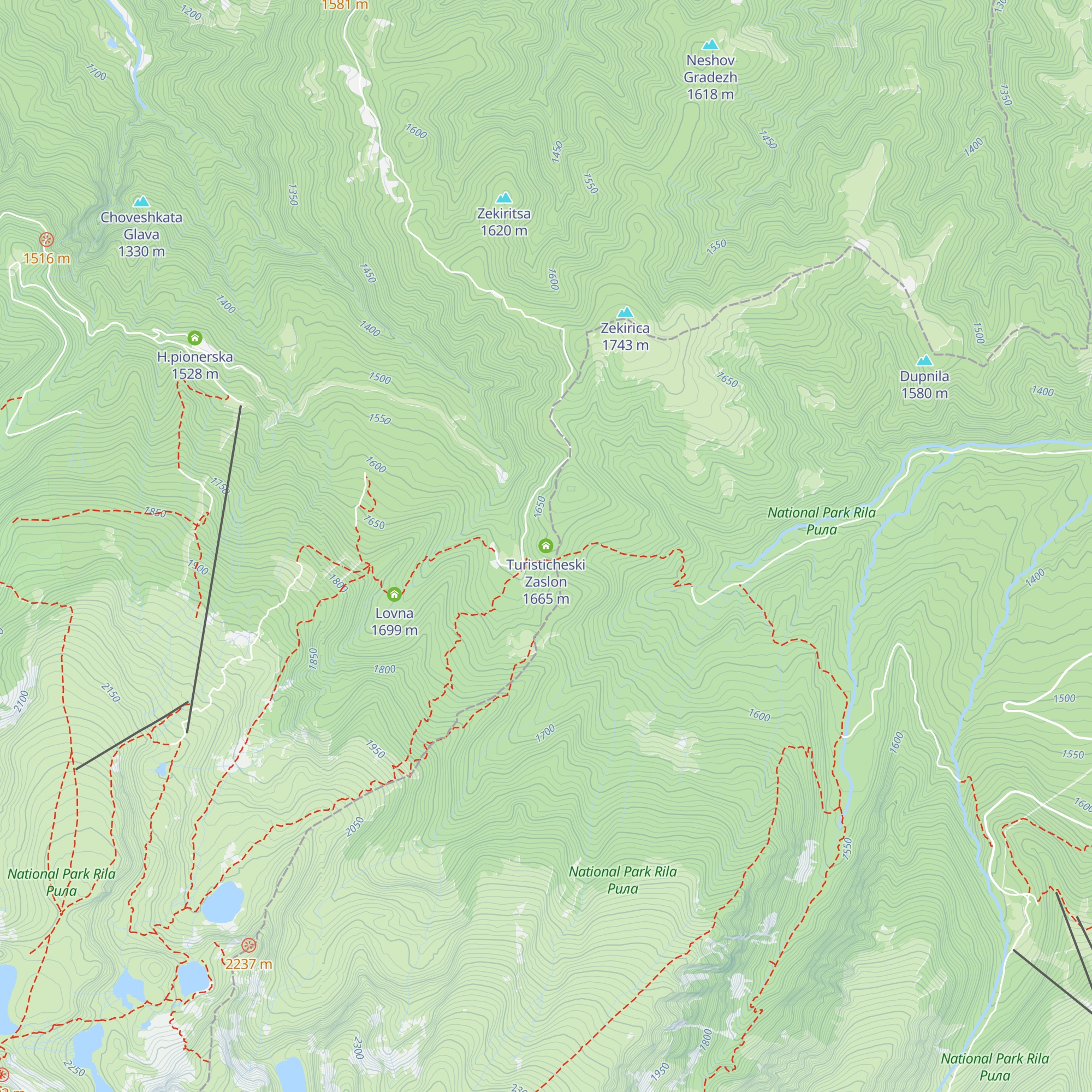 Turisticheski Zaslon map