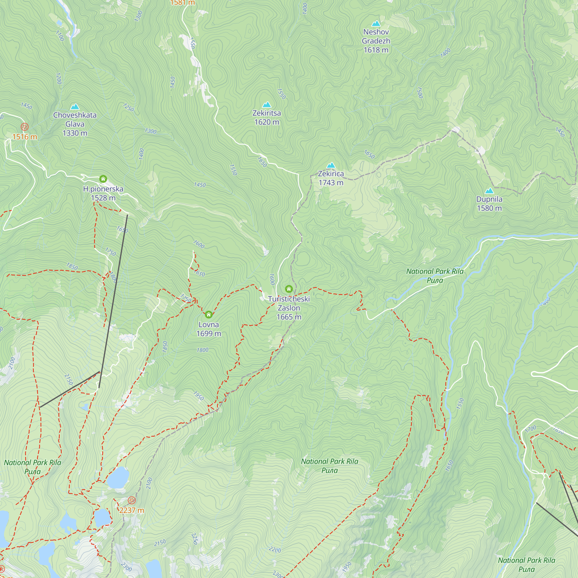 Turisticheski Zaslon map