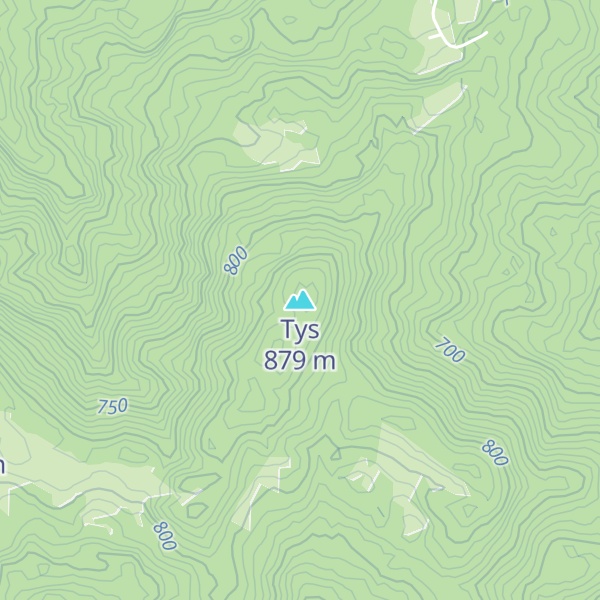 Map of Tys