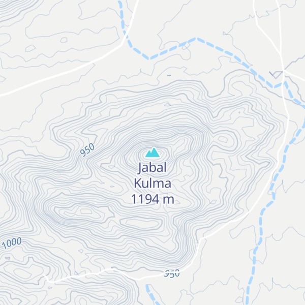 Map of Jabal Kulma