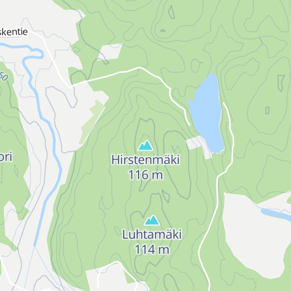 Map of Hirstenmäki