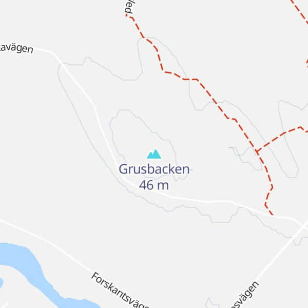 Map of Grusbacken
