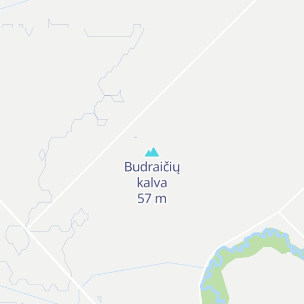 Map of Budraičių kalva