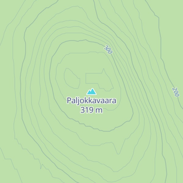 Map of Paljokkavaara