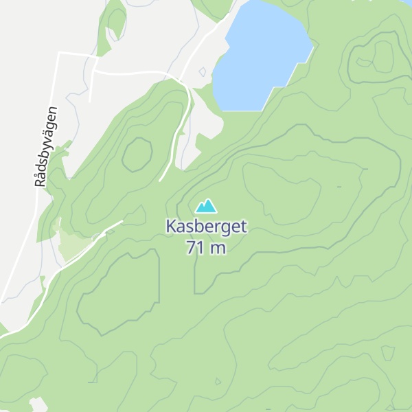 Map of Kasberget