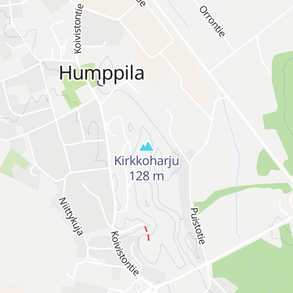Map of Kirkkoharju