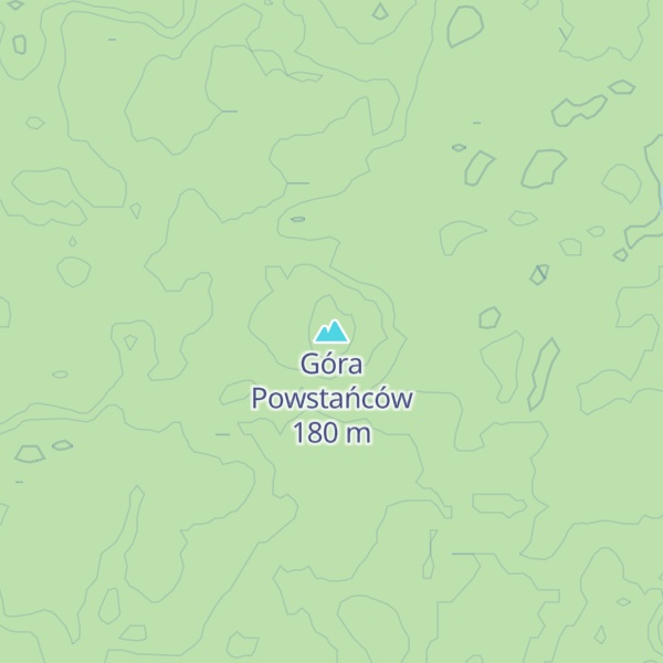 Map of Góra Powstańców