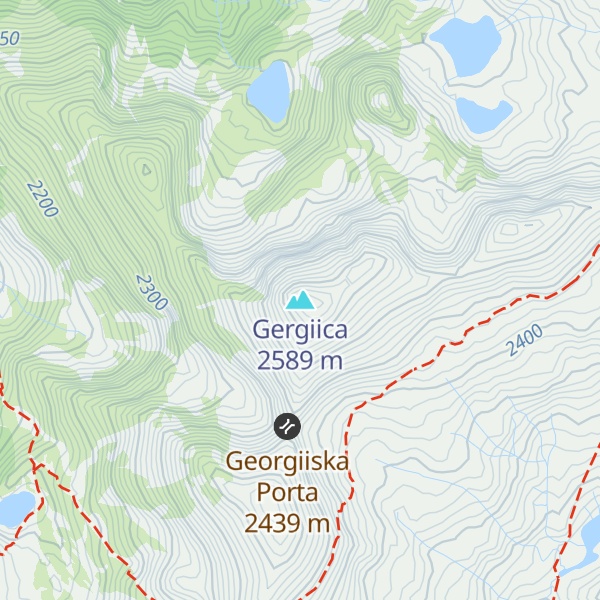Map of Gergiica