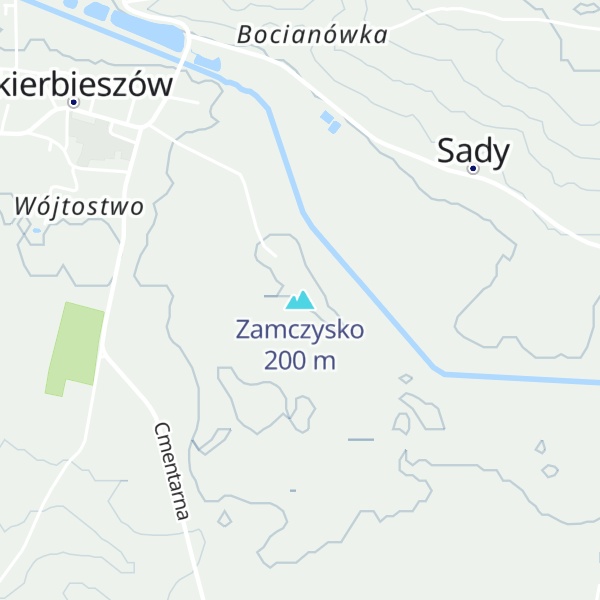 Map of Zamczysko