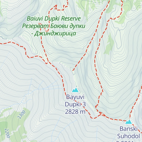Map of Bayuvi Dupki