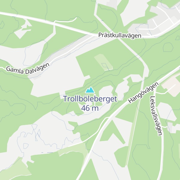 Map of Trollböleberget