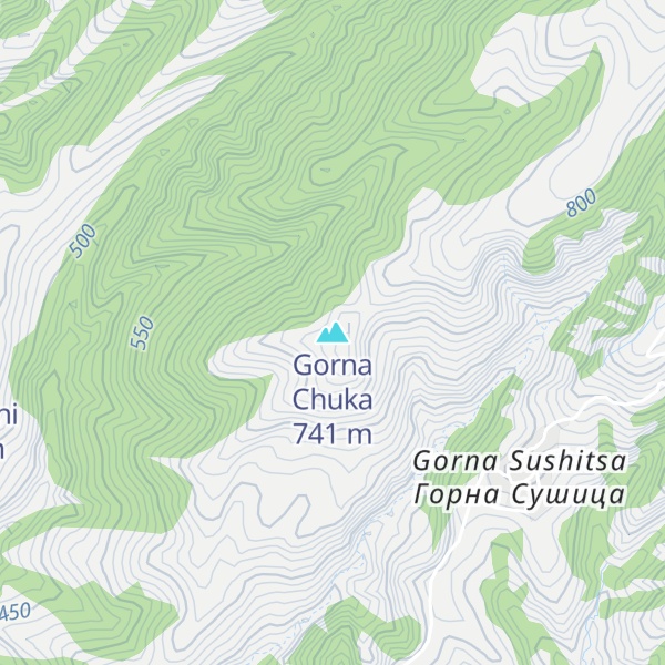 Map of Gorna Chuka