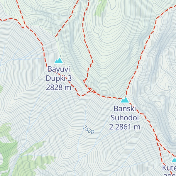 Map of Zaslon Koncheto