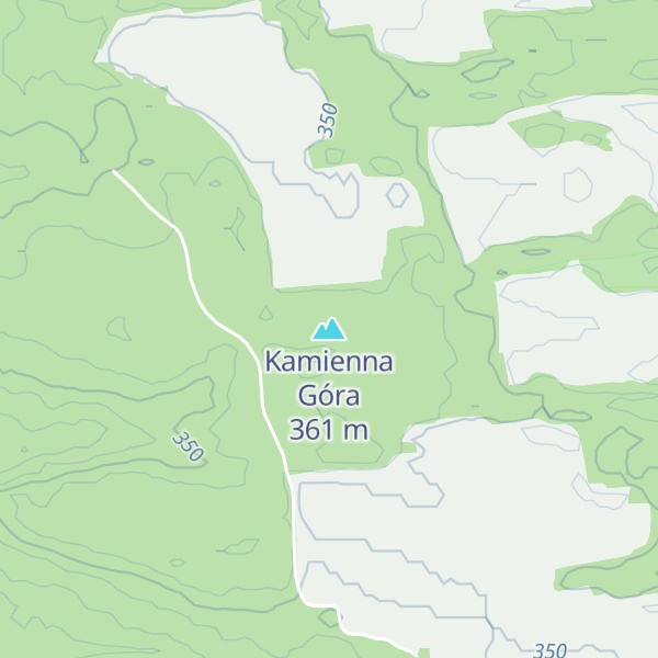 Map of Kamienna Góra