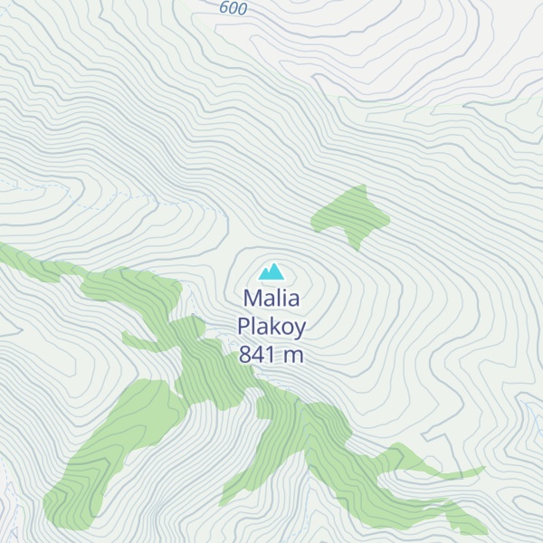 Map of Malia Plakoy