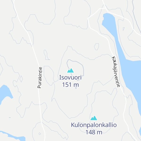 Map of Isovuori