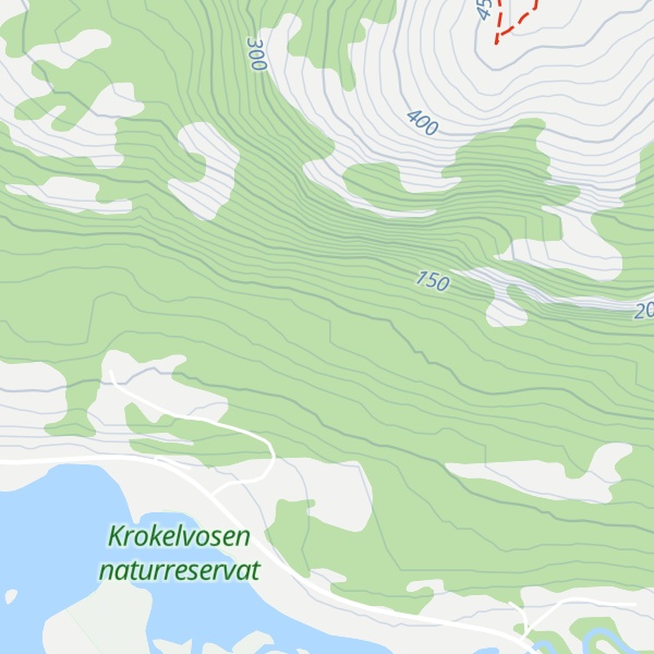 Map of Laukberget