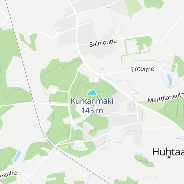 Map of Kurkanmäki