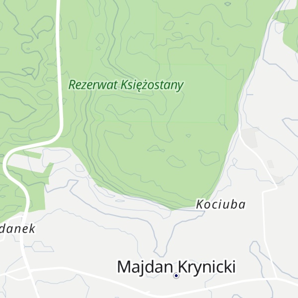 Map of Kocia Góra
