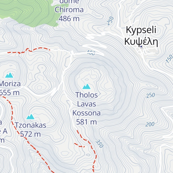 Map of Tholos Lavas Kossona