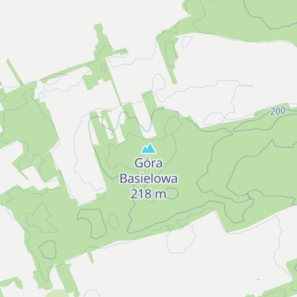 Map of Góra Basielowa