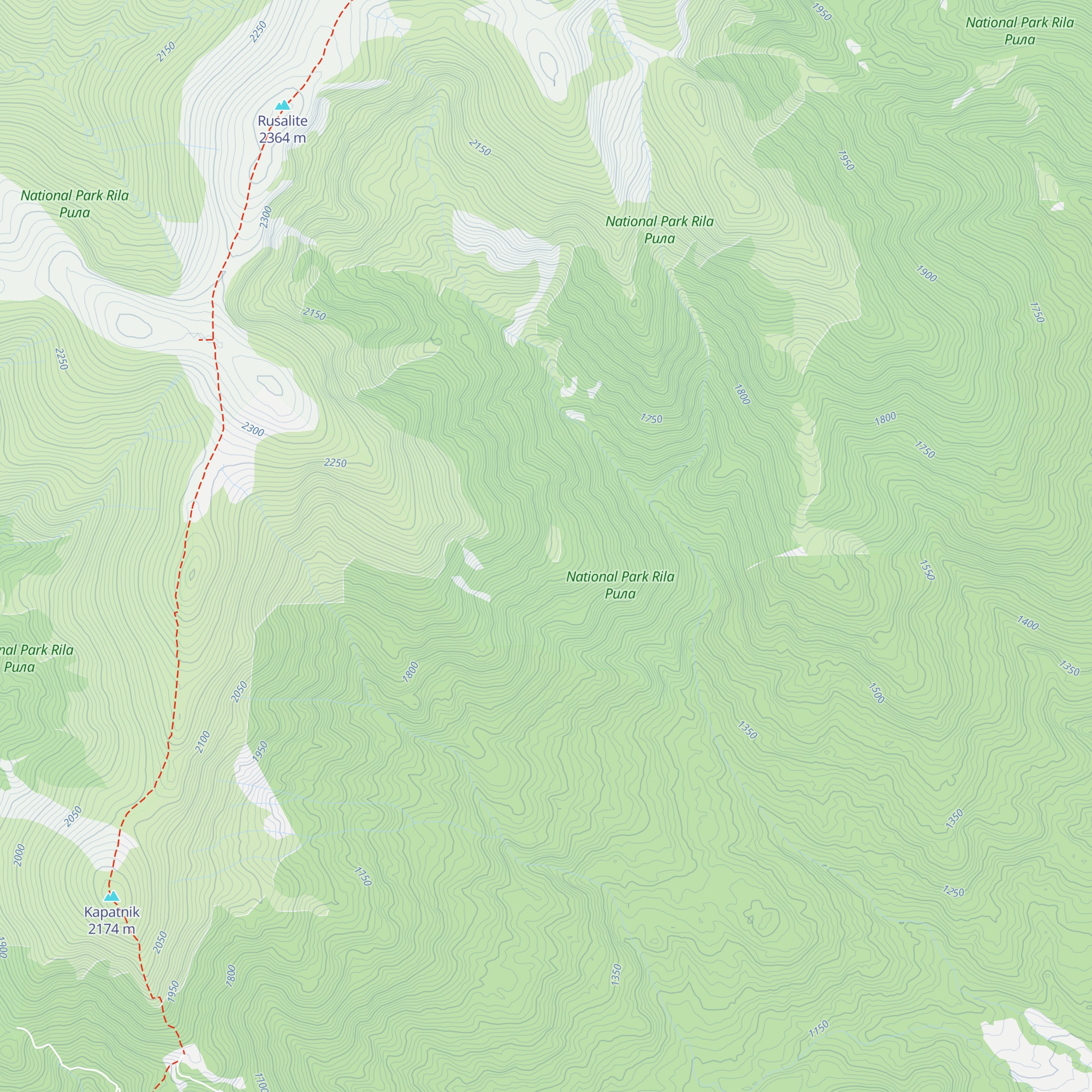 Karakachan hut map