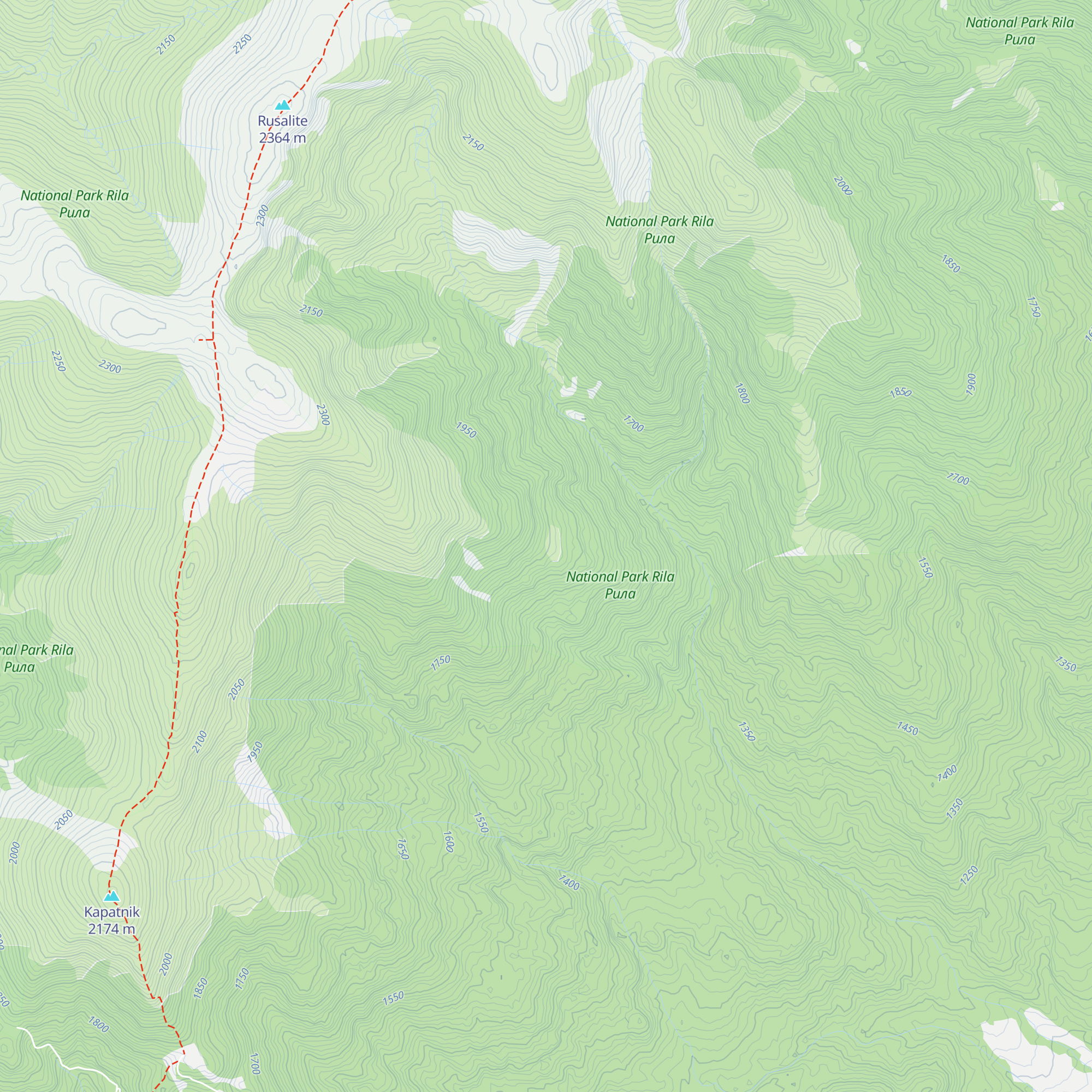 Karakachan hut map